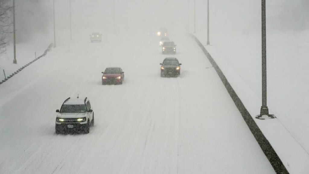Winter Weather Warnings: Up to 12 Inches of Snow Hits Key Highways Today