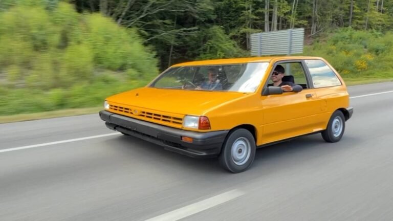 This 10-Foot-Wide Ford Hatchback Is Somehow Street-Legal